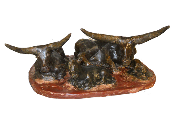 Bronze Casting - The Assembled Composition