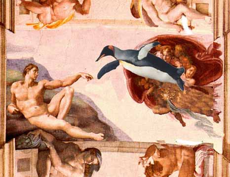 Modern Art:  Is God a Penguin?