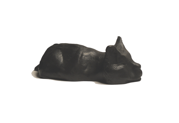 Sleeping Cat - Bronze