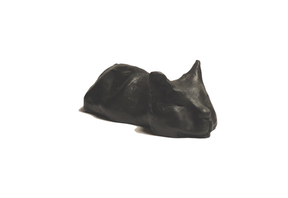 Sleeping Cat - Bronze