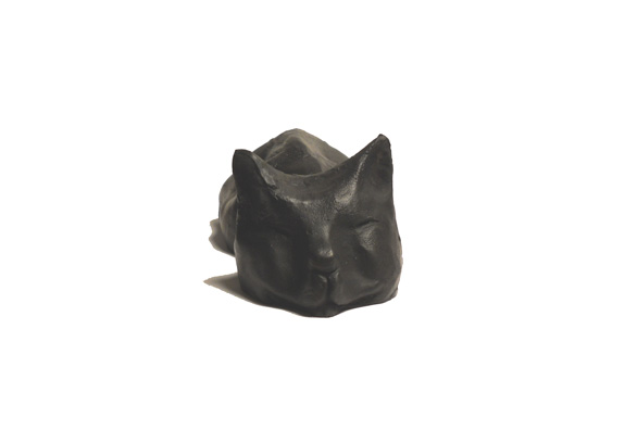 Sleeping Cat - Bronze