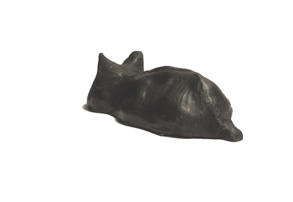 Sleeping Cat - Bronze
